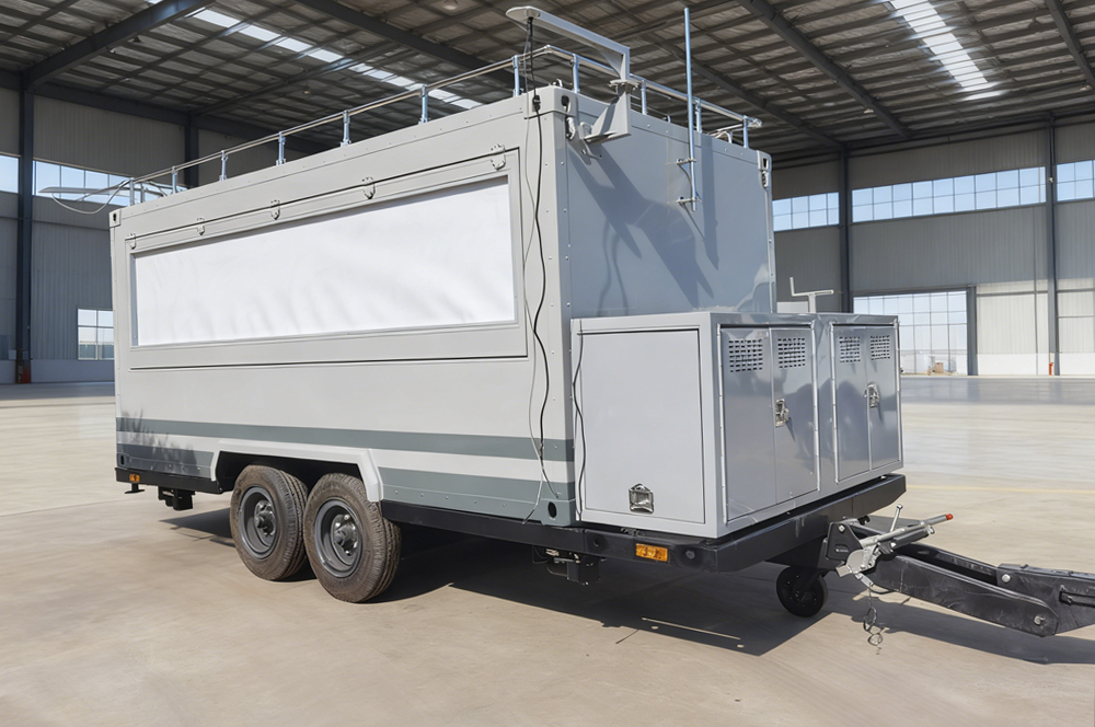 拖拽式雷达方舱